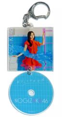 [중고]키 홀더 노기자카 46 CD형 키 홀더 [혼자서 천국]