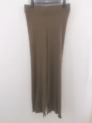 ◇ KBF ケービーエフ URBAN RESEARCH リブニット パンツ サイズONE ブラウン系 レディース P  【1302130002794】