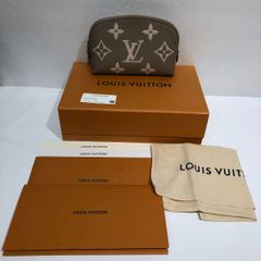 ルイヴィトン LOUIS VITTON モノグラム アンプラント ポシェット コスメティック M45951 クレーム ベージュ ポーチ(2100120000000892)