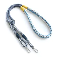 新品　スマホショルダー ソロモン編み ストラップ 斜めがけ マカロニエッジ iPhone ショルダー edge] 付け替え 韓国雑貨 [macaroni (MCN26470)