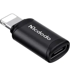 ★Mcdodo USB-C to ライトニング 変換アダプタ 3A急速充電 高速データ転送(ノートPC間のみ対応) USB-C i-Phone 変換コネクタ アルミ合金外装 タイプCからiOS変換コネクタ iOS USB Cアダプタ i-Phone