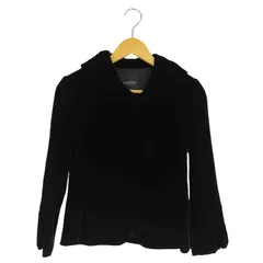 ランバンコレクション LANVIN COLLECTION タックデザイン ベルベット ジャケット レディース  38