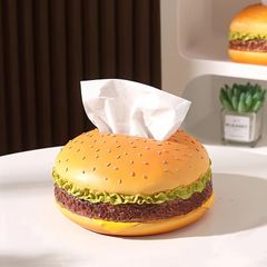 ハンバーガー ティッシュケース ホルダー カバー ユニーク インテリア POP おもしろ雑貨 かわいい キッチン キッズ 4-7