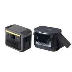 【お買得】【新品未使用】Anker Solix C1000 Portable Power Station（ブラック）、Solix C1000 / C800 専用防塵 ＆ 防水バッグ