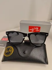 新品 Ray Ban レイバン 木村拓哉様WAYFARER ブラックライトグレイ