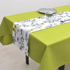 【迅速発送】スタイルデコール(STYLE Decor) テーブルランナー・テーブルセンター (30cm×130cm) 綿100% リバーシブルタイプ ボタニカルガーデン W2600610