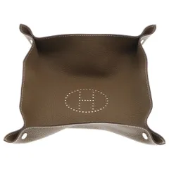 ラスト１【新品】HERMES エルメス レザー チェンジトレー 小物入れ エルメス レザートレイのおすすめ人気商品一覧 通販 - Yahoo
