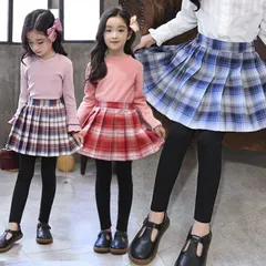 キッズスカートストレッチ総柄スカッツ キッズ 子供 子供 子供服 キッズ服 女の子 秋 秋冬 秋服 秋冬物 スカッツ スカート スパッツ スカートレギンス スカート付きレギンス レギンススカート 保育園 小学生 スカート付きレギンス  kaijie05
