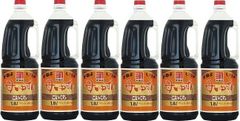 賞味期限満タン  鹿児島の甘い醤油　サクラカネヨ甘露1.8リットル６本組（箱買い）