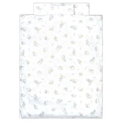 un doudou ディズニー ベビー布団セット 11点セット 70×120cm ダンボ オーガニックコットン ダブルガーゼ ベビー用品 新品 新生児 全部洗える 出産準備 出産祝い ギフト RF NZ1126