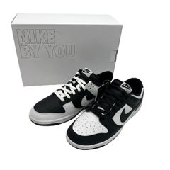 【新品】NIKE　ナイキ　「DUNK LOW BY YOU」　白黒　29CM　ダンク 　モノトーン
