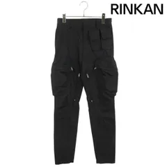 【関税込み】Givenchy ブラック パネル カーゴパンツ Junya Watanabe MAN ストラップディテール カーゴパンツ