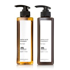 prismvovo（プリズムボボ）【2点セット】アミノシャンプー モイスト ボトル 300ml & アミノトリートメント モイスト ボトル 295g　美容室専売品