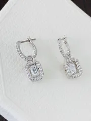 スワロフスキー Swarovski Una ドロップピアス