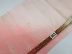 【一輝堂】【着物】和装小物 帯締め帯揚げセット 高麗組 金糸 金彩 ぼかし 25w05-6851