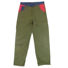 HYSTERIC GLAMOUR ヒステリックグラマー 02191AP01 クレイジー カラー コットン パンツ カーキ系 S【中古】のサムネイル