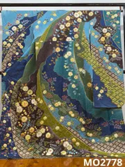 振袖 豪華 桐屋 翠山工房 辻ヶ花 金通し 絞り 身丈169cm MO2778