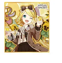 プロジェクトセカイ カラフルステージ! feat.初音ミク Anniversary/Birthdayイラスト2022-2023 ミニ色紙コレクション C 25時、ナイトコードで。&バーチャル・シンガー 鏡音リン