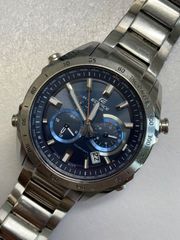 守*一様 カシオ エディフィス EFR-539L-7C 本革ベルト 中古 - メルカリ
