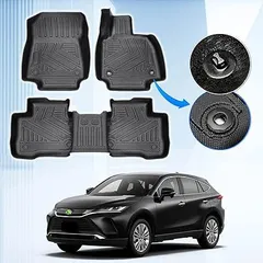 ハリアー80系 トヨタ純正3Ｄレザー調フロアマット一台分　08210-48620-Ｃ0 : 08210-48620-c0- : CAR PARTS  JAPAN - 通販 - Yahoo!ショッピング