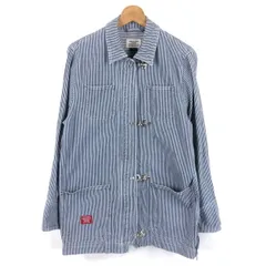 LAUREN JEANSヒッコリーストライプ ファイアーマンジャケットA3028