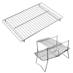 【特価商品】(網単品(標準)) キャンプグリル ワイヤー網 洗いやすい バーベキューグリル ステンレス ロストル 五徳 焼き網 焚き火台専用 Camp Tokyo