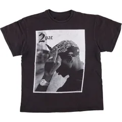 古着 2pac トゥーパック ラップTシャツ ラップT メンズM相当/eaa561187