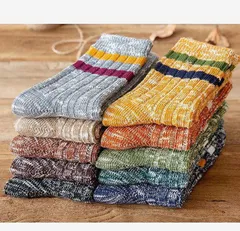 靴下 メンズ ソックス10足セット 春夏秋冬 スポーツおしゃれ くつした メンズ コットンクルーソックス 男性 抗菌防臭 24-28cm