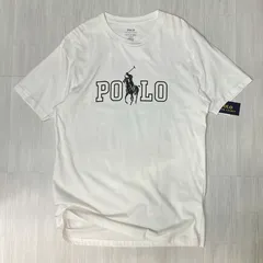 USAモデル POLO RALPH LAUREN ラルフローレン CLASSIC FIT クルーネック Tシャツ 白 (RL6)