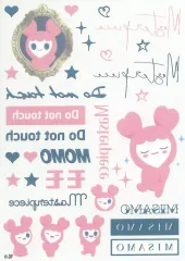 【中古】シール・ステッカー モモ ペインティングシール MISAMO JAPAN 1st MINI ALBUM「Masterpiece」リリース記念グッズ