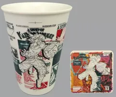 【中古】マグカップ・湯のみ 爆豪勝己 マグカップ(コースター付き) 「僕のヒーローアカデミア×文房具カフェ 2020」