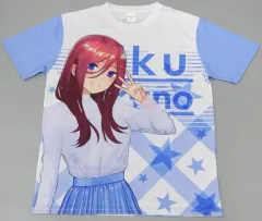 新品未開封 五等分の花嫁∫∫ 中野三玖 FIVE Tシャツ ホワイト サイズL Amazon.co.jp: 五等分の花嫁∬ フルグラフィックTシャツC[中野三