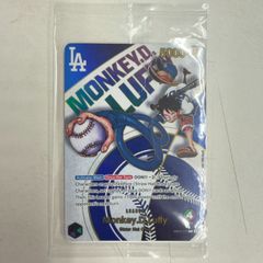 ルフィ ドジャース ワンピースコラボ 限定品 プロモ　ワンピースカード ⭐︎最安値⭐︎ワンピースカードゲーム ルフィ 海外限定 プロモ