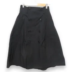 【ジュンヤワタナベ】AD2000　ロングスカート　パール　黒　S レイヤード ジュンヤワタナベ】AD2000 ロングスカート パール 黒 S