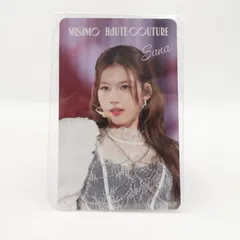 TWICE MISAMO FC会員限定トレカ MISAMO サナ HAUTE COUTURE 東京ドーム W 会員 FC限定 継続特典トレカ