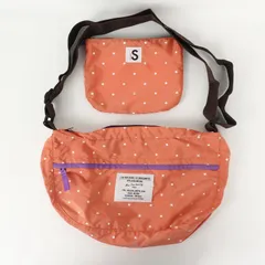 [ST] ヘミングス レディース ドット柄 オレンジ ショルダーバッグ heming's hemingsのサムネイル