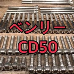 ステンレス製 ベンリーCD50 CD50 左右エンジンカバーボルト 合計13本