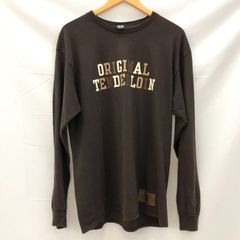 TENDERLOIN テンダーロイン 22SS LONG SLEEVE TEE ブラウン Lサイズ ロングスリーブTシャツ 中古 /ｍ 250626 02311hi◇128