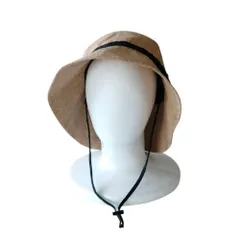 美品 THE NORTH FACE ノースフェイス ハイクブルームハット ワイドブリム バケットハット 帽子 NN02343 M ナチュラル レディース 古着 中古 USED