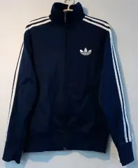 アディダス ネイビー トラックジャージ ジャージ ジップアップジャージ 90/S