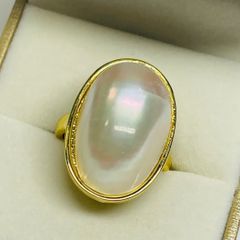 Hariqua ハリックァ 夜光貝 リング 9号 - メルカリ