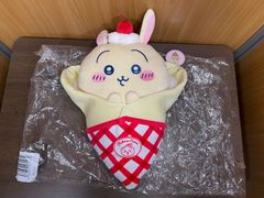 ちいかわ クレープくじ A賞 BIGクレープな抱っこぬいぐるみ うさぎ