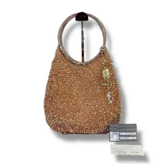 アンテプリマ　ANTEPRIMA スタンダード　ラウンド　縦型　ハンドバッグ　BGSP88057 oro chiaro ピンク