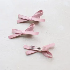 ☆ ピンク ☆ フリー ☆ ランランリボンヘアピン3つセット ヘアクリップ キッズ 3個セット ヘア クリップ 68232302 ランランリボンヘアピン リボン 子供 女の子 大人っぽい 卒園式 入学式 結婚式 発表会 おしゃれ 可愛い オシャレ ヘアアレンジ