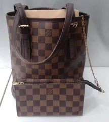 ルイヴィトン　ダミエ　マレ　トートバッグ　バケツ　肩掛け　ブラウン　4939 2025年最新】ルイヴィトン ダミエ マレの人気アイテム - メルカリ