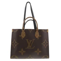 【美品】LOUIS VUITTON （ルイヴィトン）オンザゴー MM バッグ トートバッグ M45321 Monogram/Geant ジャイアントモノグラム Brown used:A 【中古】