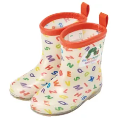 ☆ はらぺこアルファベット ☆ サイズ16cm ☆ キャラクター レインブーツ 14cm 16cm RIBT1 RIBT2 レインブーツ キッズ スケーター 14cm 16cm 長靴 女の子 男の子 子供 通園 通学 かわいい キャラクター グッズ
