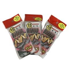 ハタハタサビキ3枚入　ピンク　３個セット