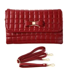 パーティバッグ クラッチバッグ セカンドバッグ ポシェット 斜めがけ　レッド