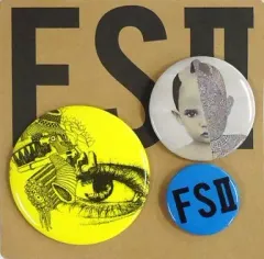 【中古】バッジ・ピンズ(男性) [台紙付き] 大野智 缶バッジセット(3個組) 「FREESTYLE II SATOSHI OHNO EXHIBITION」